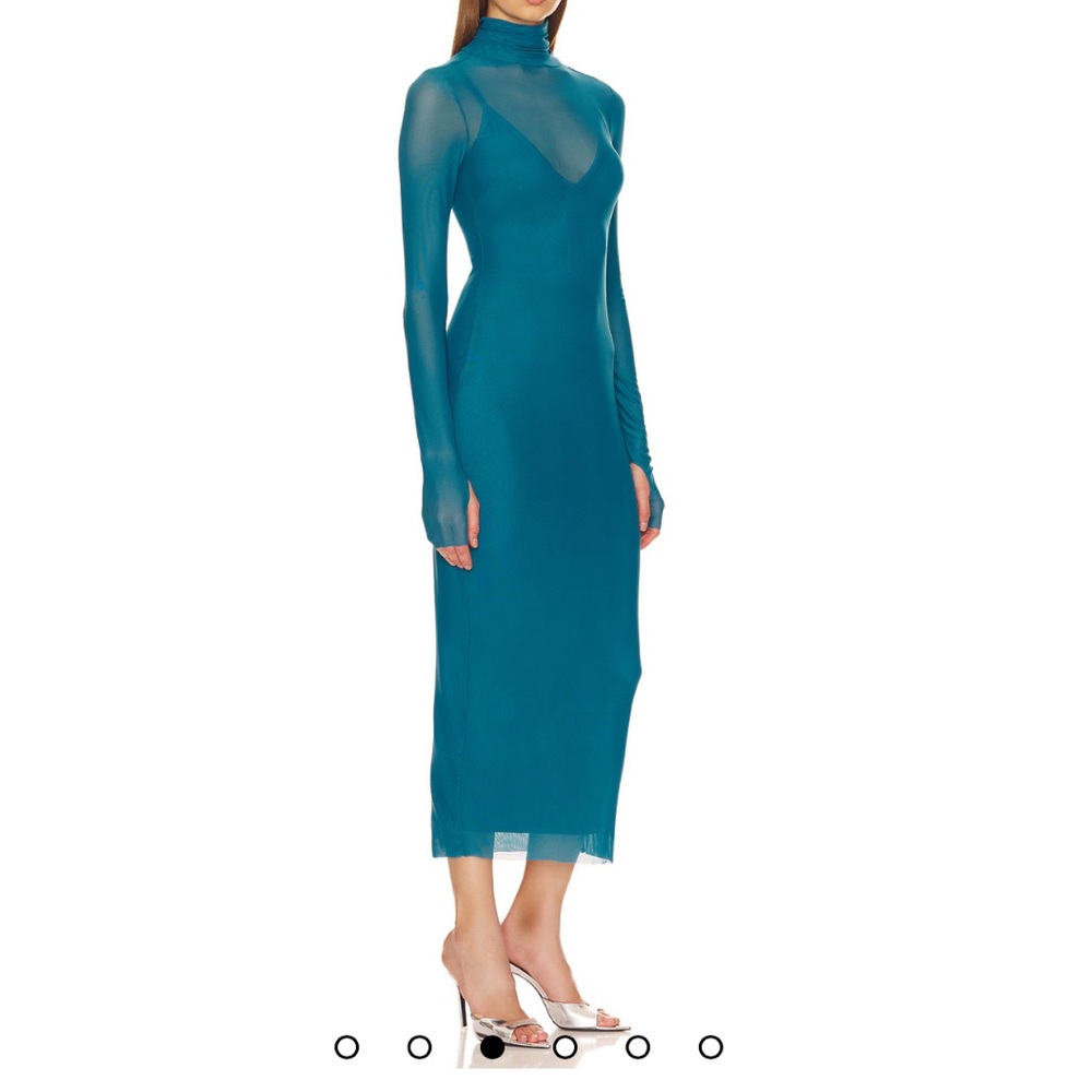 Shailene Maxi Dress in Ocean Depths  revolve nwt